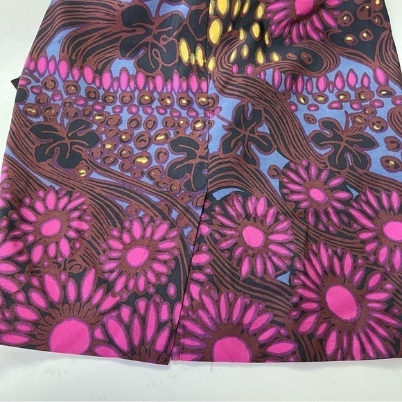 TRINA TURK - Pure Silk skirt Tory Sheath Dress Lined Womens Sz 4 - Picture 14 of 15